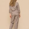 Mi Piace - Jumpsuit Heavy Classic Stripe Print - Falcon