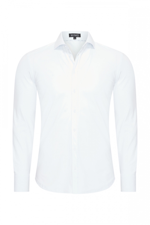 Mi Piace Heren - Blouse - White