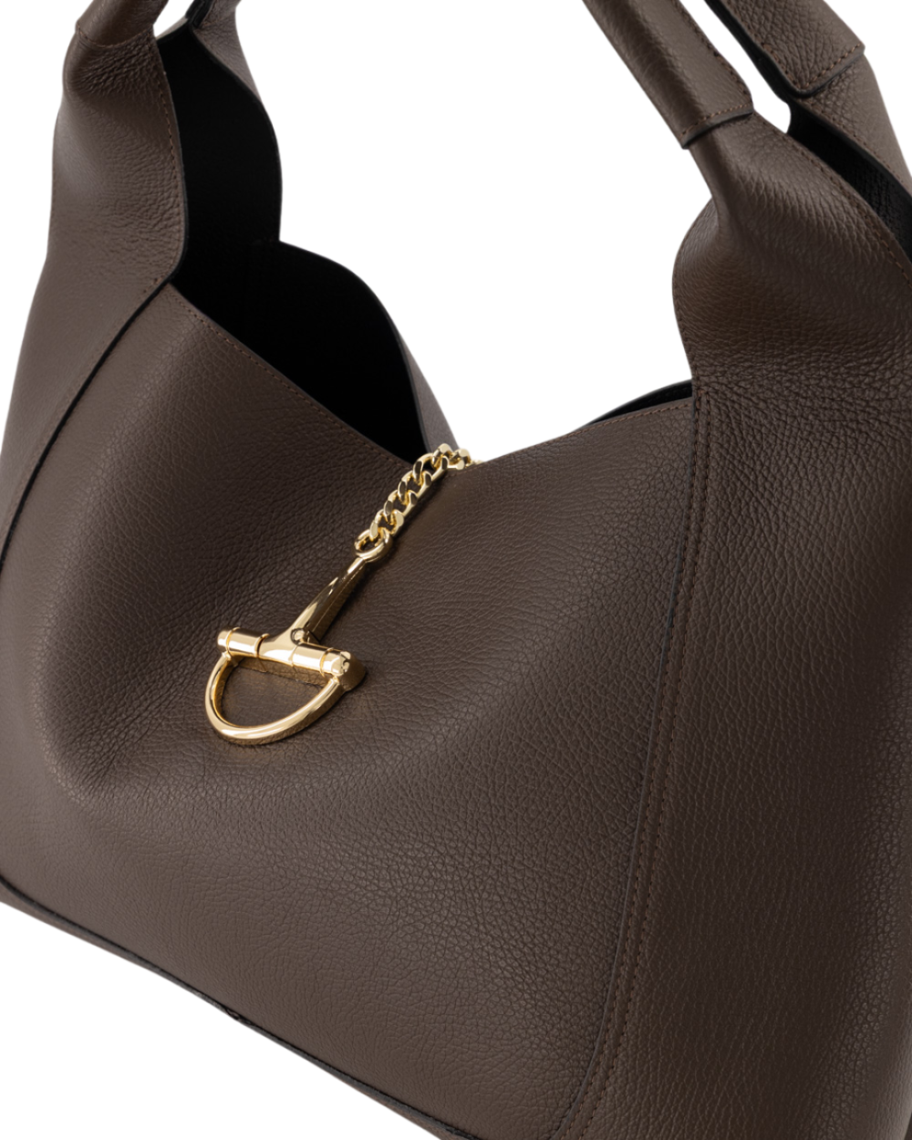 Madam Peach - Reno Large Classic Grain - Donkerbruin