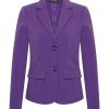 Mi Piace - Blazer Kort - Purple