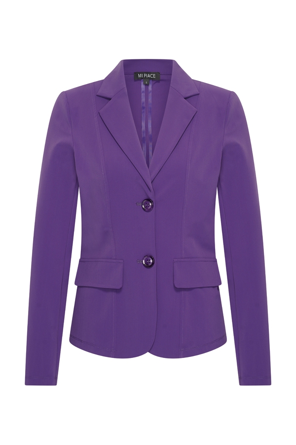 Mi Piace - Blazer Kort - Purple