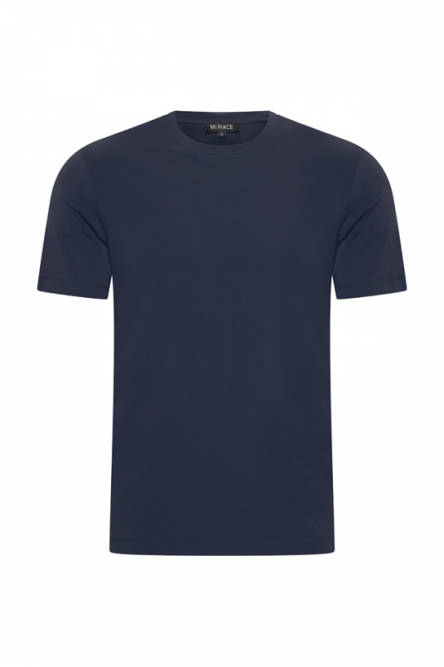 Mi Piace Heren - Men T Shirt - Dark Blue