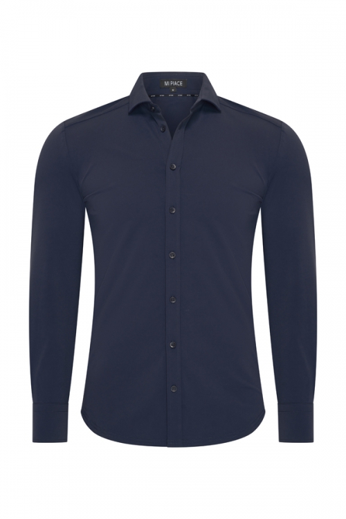 Mi Piace Heren - Blouse - Dark Blue