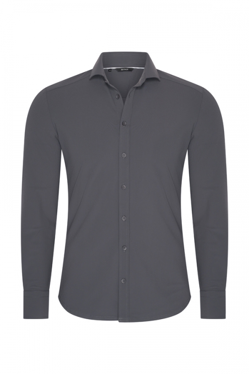 Mi Piace Heren - Blouse - Dark Grey
