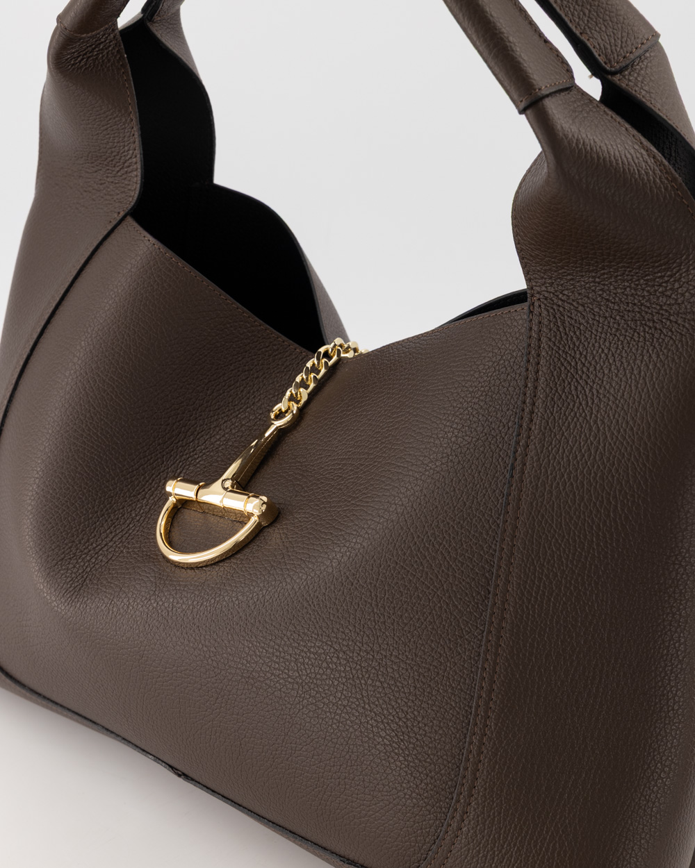 Madam Peach - Reno Large Classic Grain - Donkerbruin