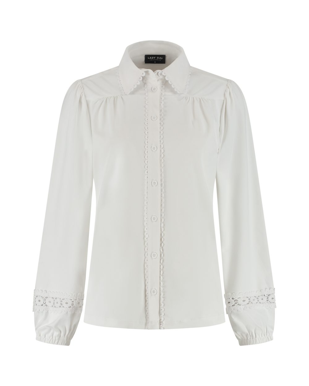 Lady Day - Royal Blouse - Simple white