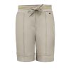 Triple Nine - Short pant with bies and gold bies elastiek - Beige