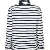Red Button - Terry Stripe & Scarf - Darkblue