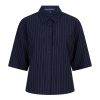 Red Button - Nora blouse Pinstripe - darkblue