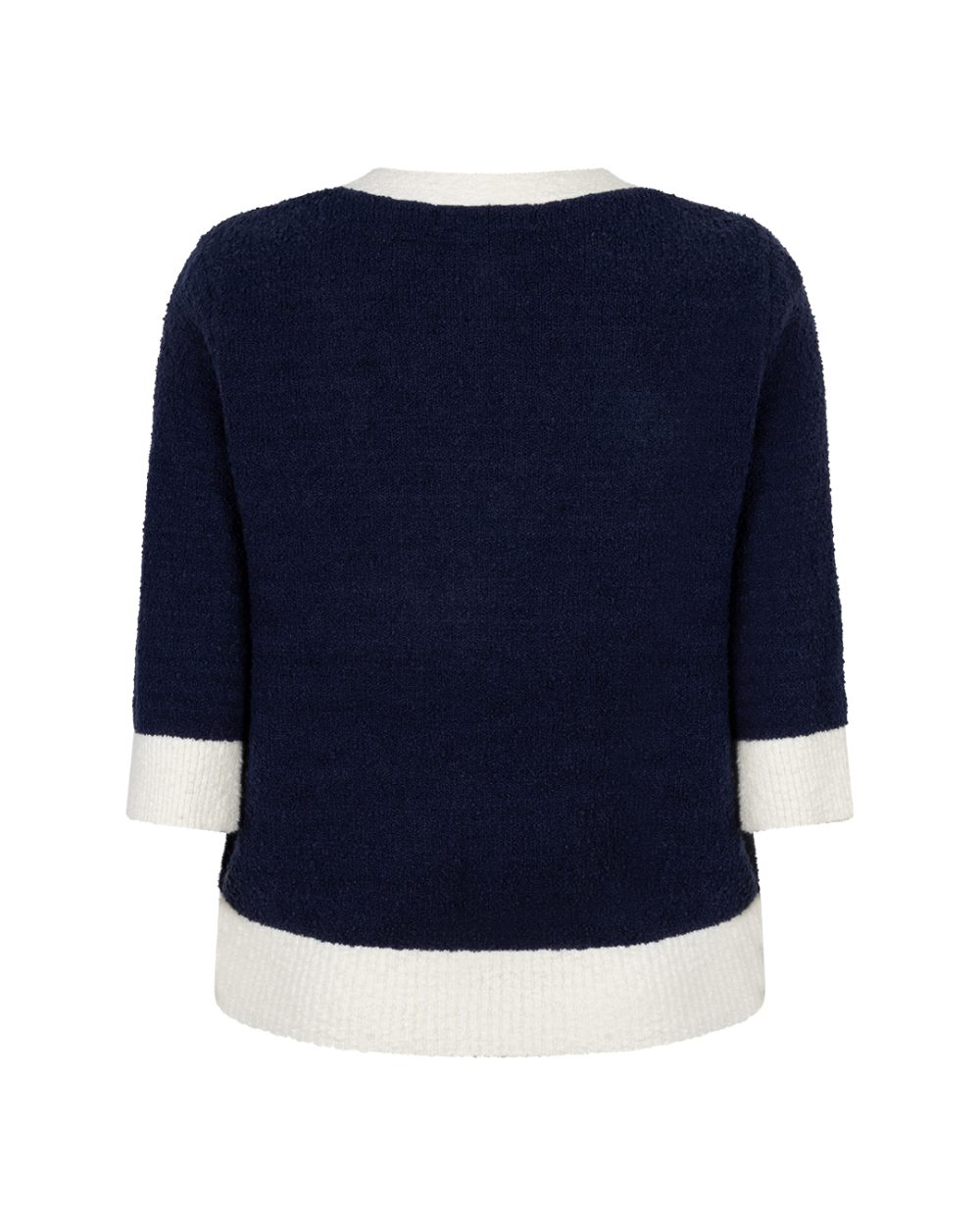 Red Button - Cardigan Popcorn - darkblue