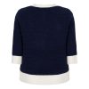 Red Button - Cardigan Popcorn - darkblue