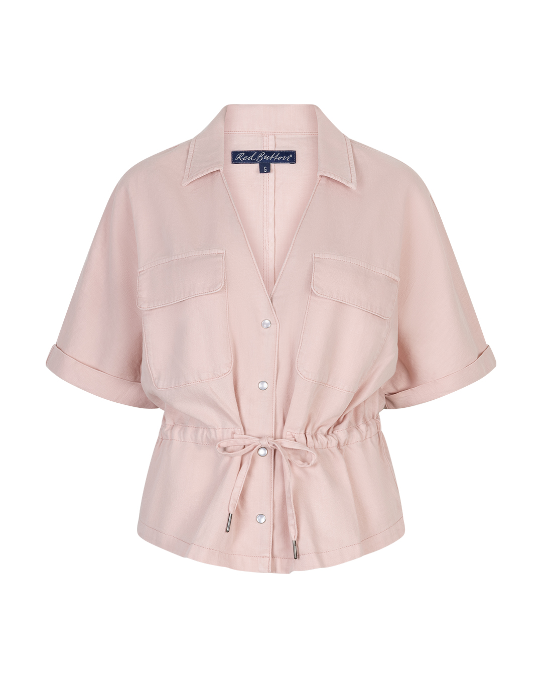 Red Button - Drew Drawstring Co/Linen - Blossom