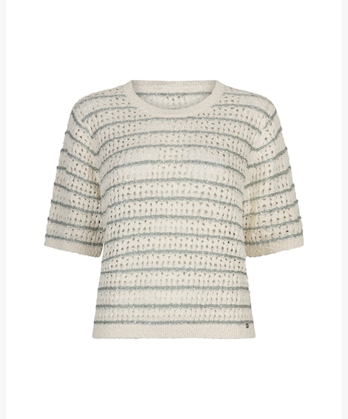 Red Button - Jolene Stripe - light khaki