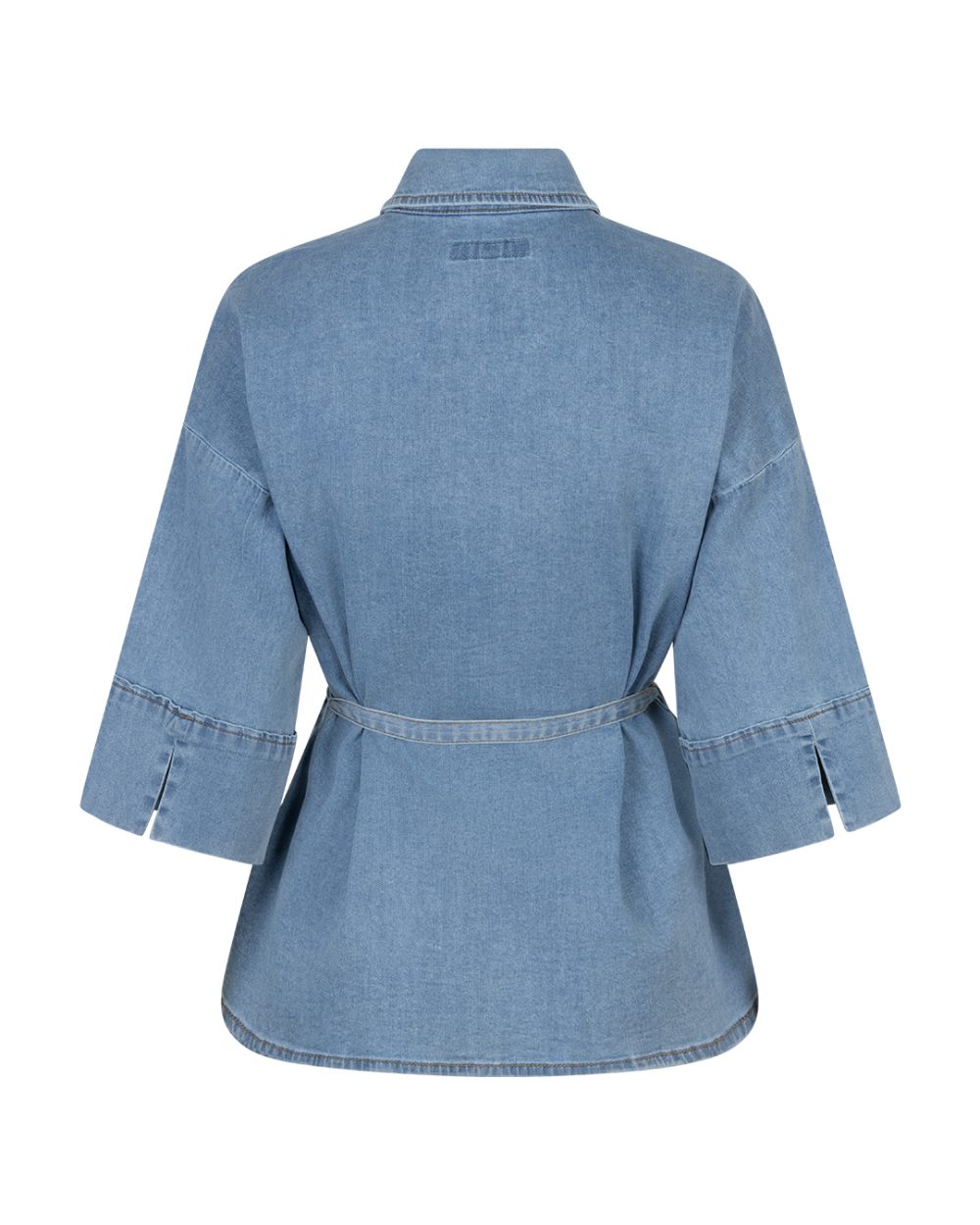 Red Button - Mia Denim Long Jacket - lightblue
