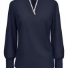 Triple Nine - Top infinity neck - Navy | Morgen in huis!
