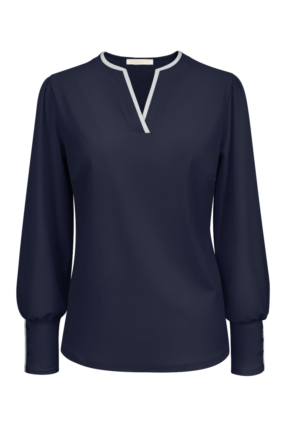 Triple Nine - Top infinity neck - Navy | Morgen in huis!