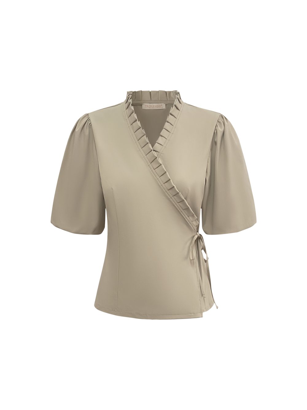 Triple Nine - Top cross body with nice wafel design - Beige