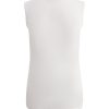 Triple Nine - Top cashmere cut sleeves with lace - Creme