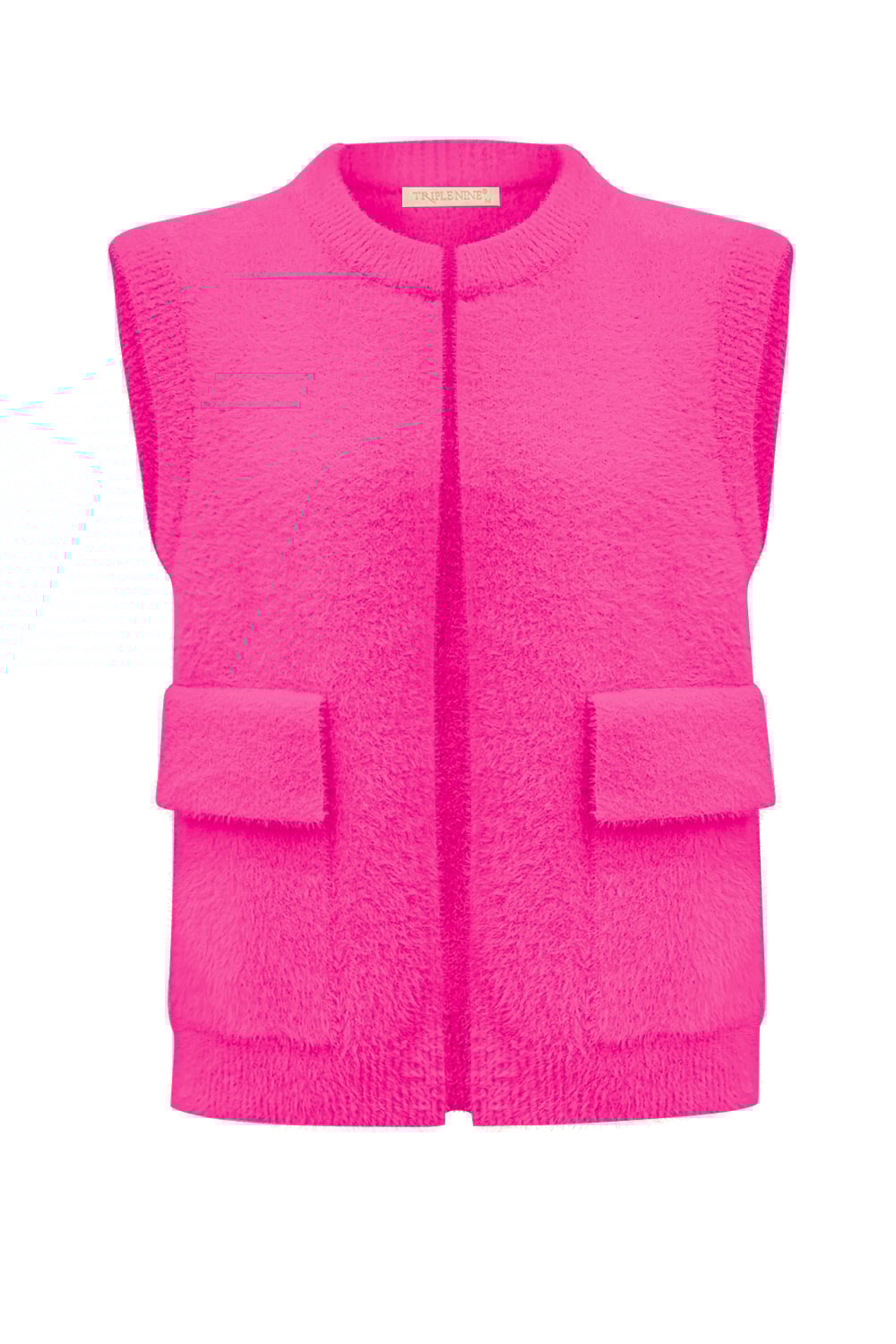 Triple Nine - Gillete fluffy with pockets - Fuchsia