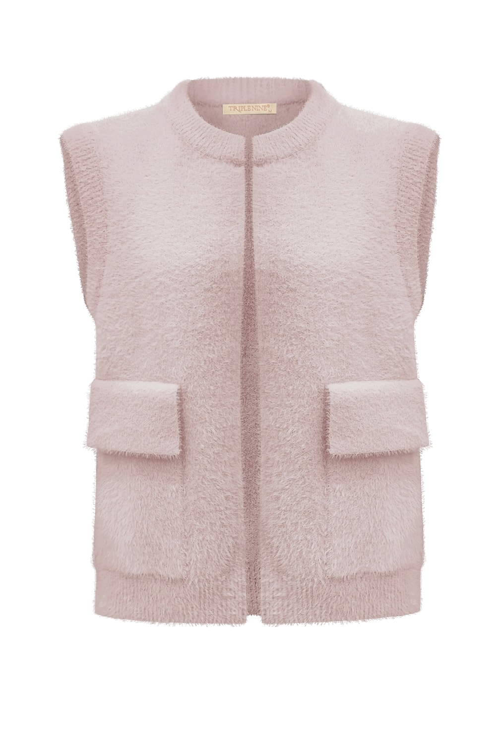 Triple Nine - Gillete fluffy with pockets - Powder Pink