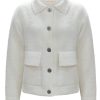 Triple Nine - Jacket fluffy with pockets - Creme