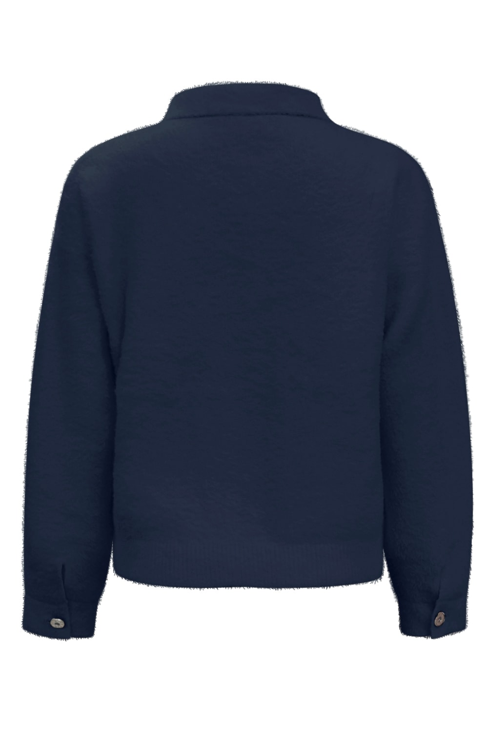 Triple Nine - Jacket fluffy with pockets - Navy