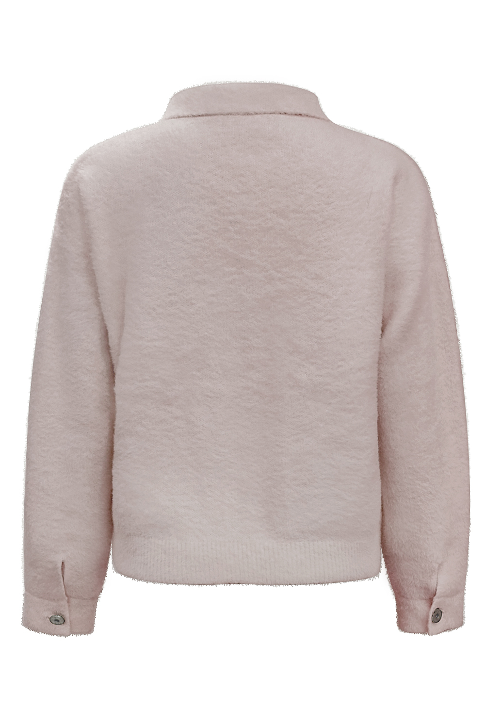 Triple Nine - Jacket fluffy with pockets - Powder Pink