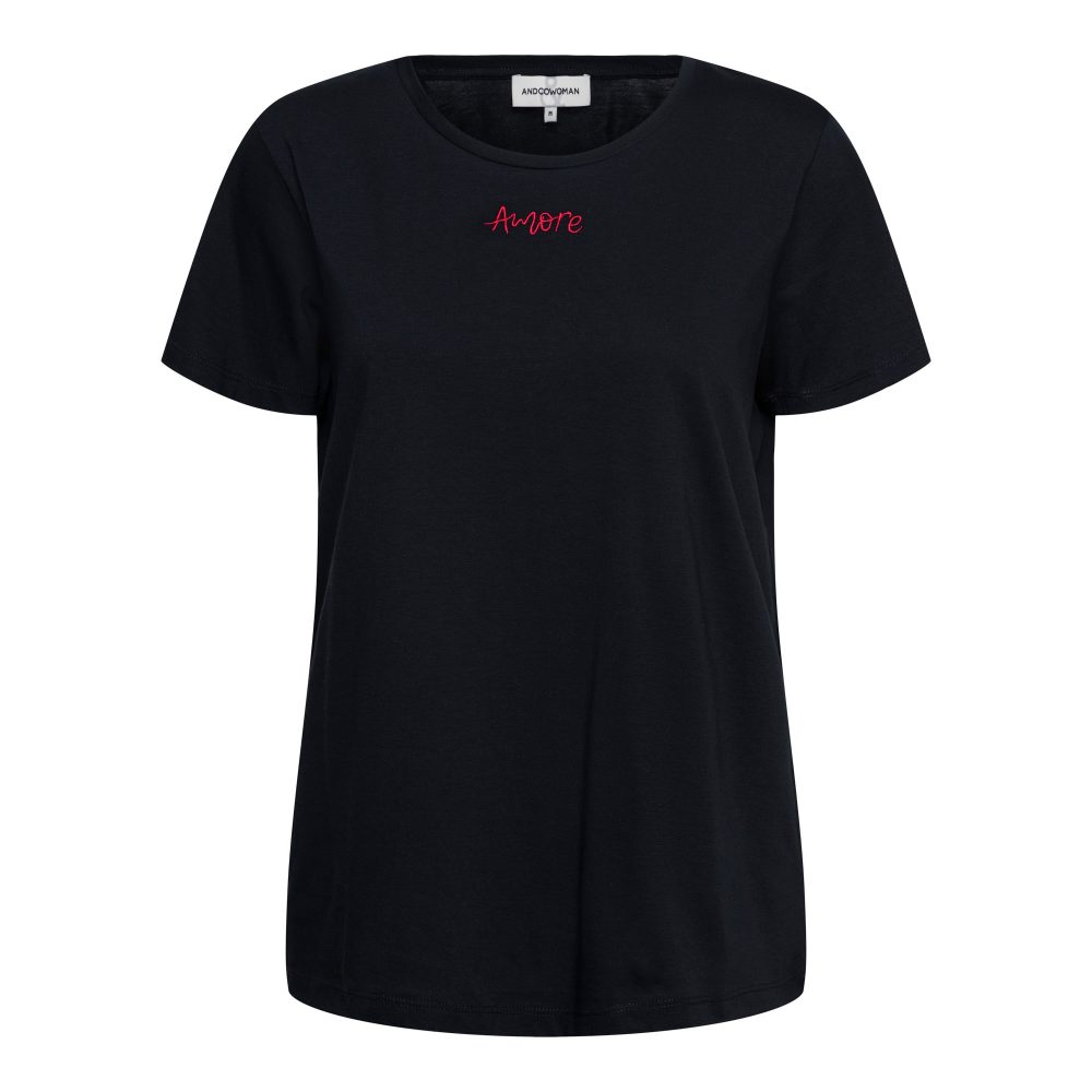 &Co Woman - Amore T-shirt - Navy