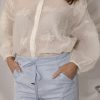Kimara - Marion Blouse - OffWhite