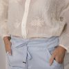 Kimara - Marion Blouse - OffWhite