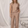 Kimara - Mel Pants - Powder Pink