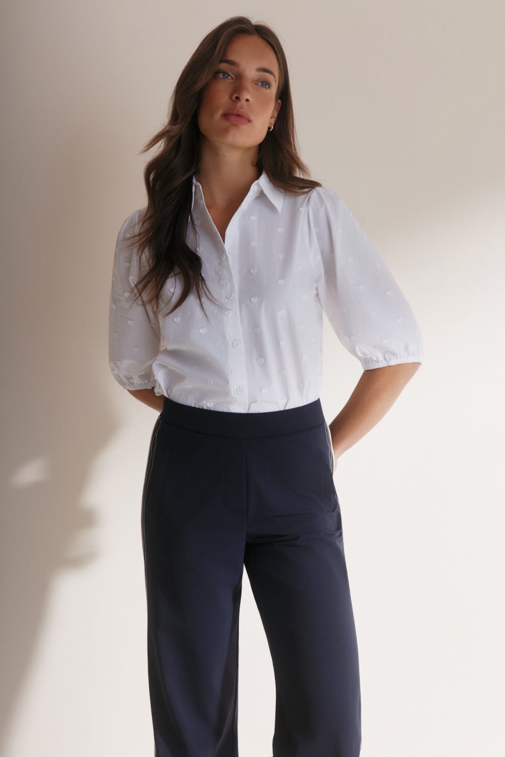 Lady Day - Eve Blouse - Simple white