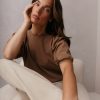 Lady Day - Amie Top - Mocha