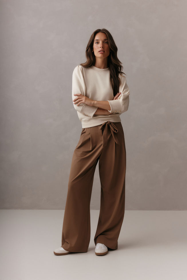 Lady Day - Evie Sweater - Light cream