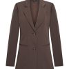 Mi Piace - Blazer Lang - Espresso