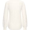 Mi Piace - Blouse Kant - Off White