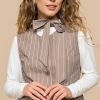 Mi Piace - Gilet Classic Stripe Print - Falcon