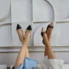 Babouche - Selly Pump - Black/Beige | Morgen in huis!