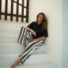 Kimara - Mara Travel Pants 2 - Stripe a Pose