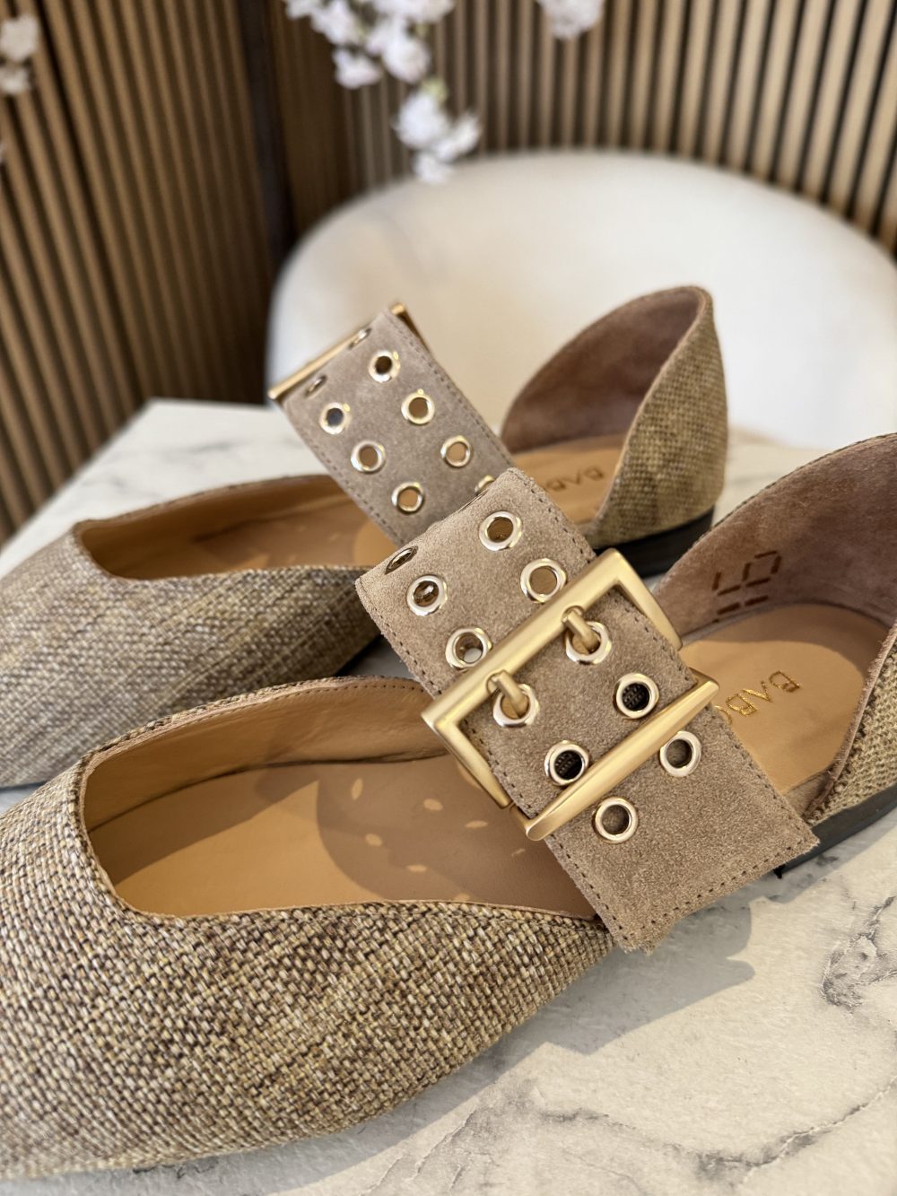 Babouche - Ballerina Binny - Taupe/Kum