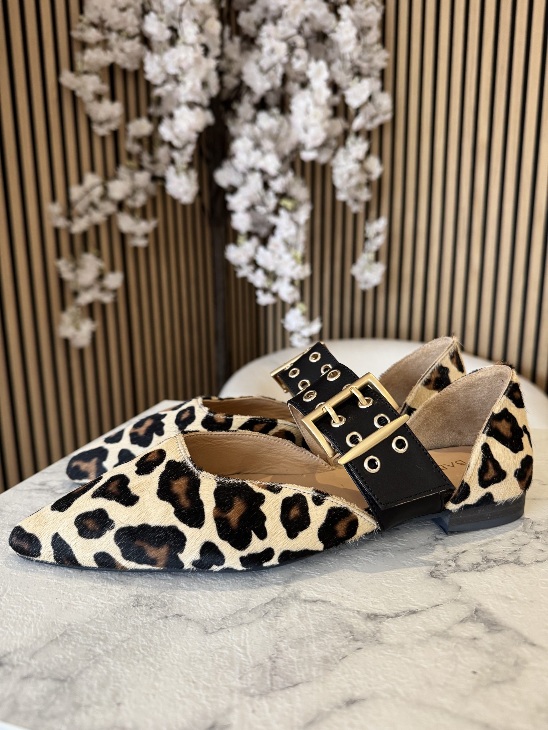 Babouche - Binny - Leopardo/Black