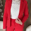 Mi Piace - Blazer Kort - Red