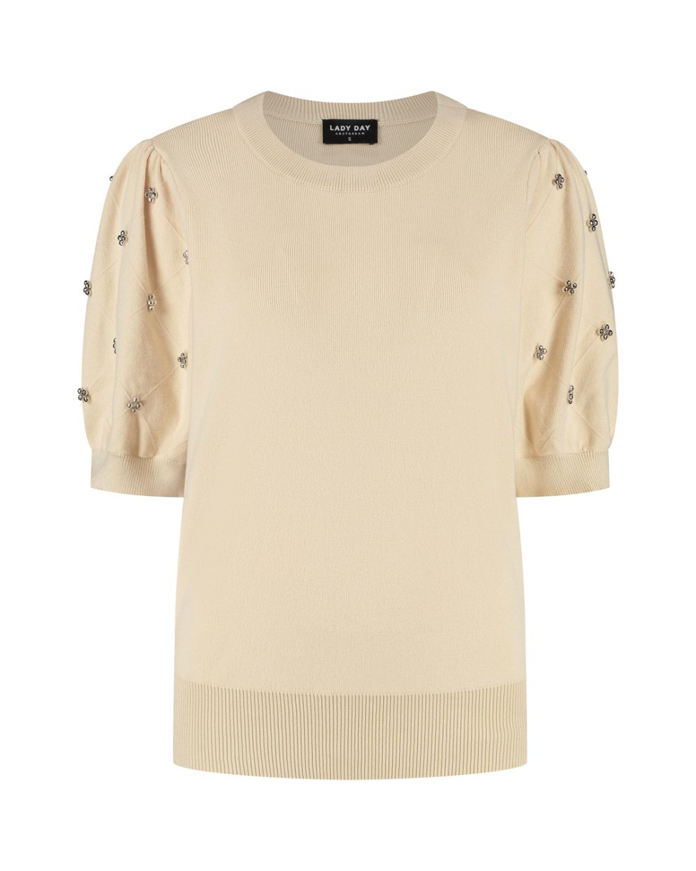 Lady Day - Jolie SSL Sweater - Cream