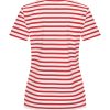 Mi Piace - T-shirt V Hals Stripe - Red | Off W. - 2