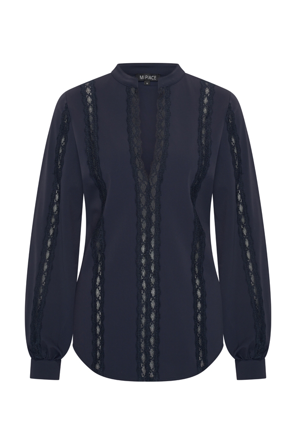 Mi Piace - Top Lace - Dark Blue - 1