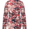 Mi Piace - Blouse Wild Flower Print - Red - 2