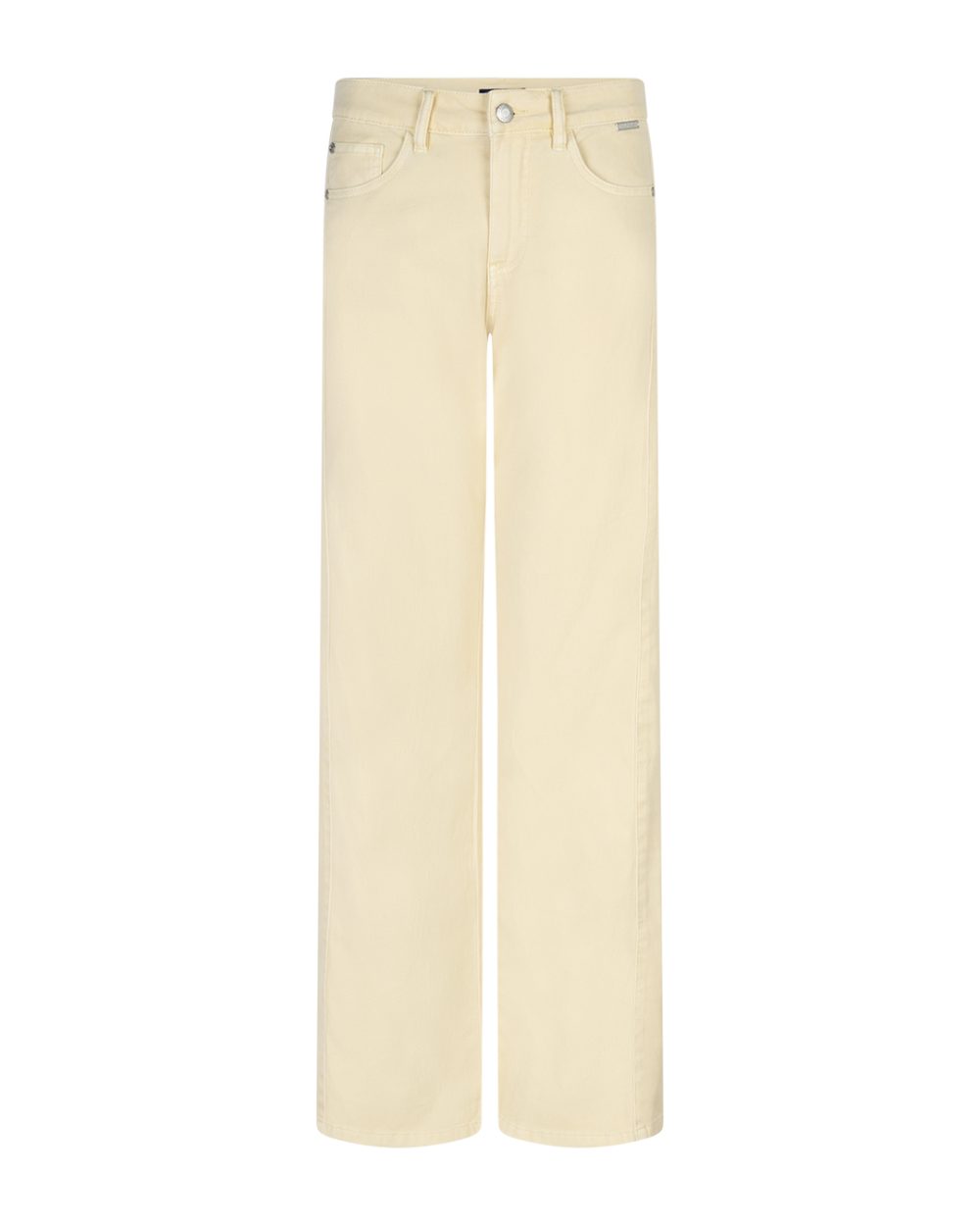 Red Button - Claudette Slanted Seams Twill L33 - Butter Yellow-L33
