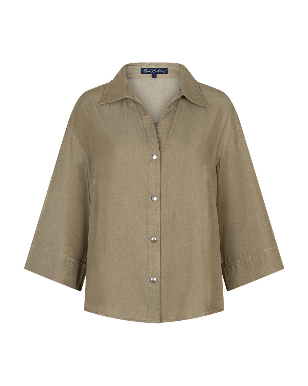 Red Button - Amalia Blouse Shine - Moss