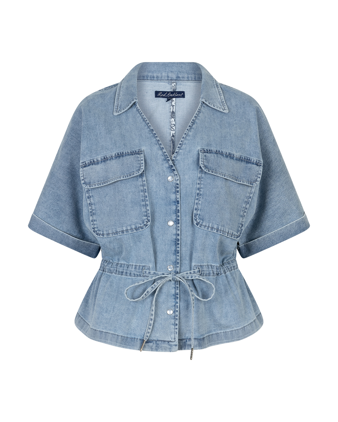 Red Button - Drew Drawstring Denim light stone - Lightstone