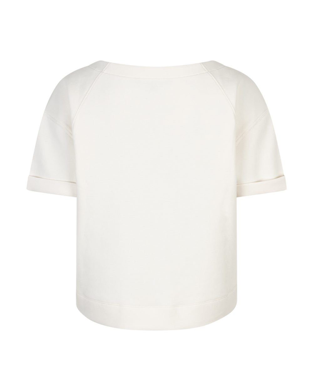 Red Button - Skyler Scuba Top - Ecru